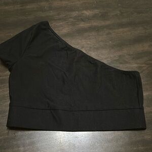 one shoulder top